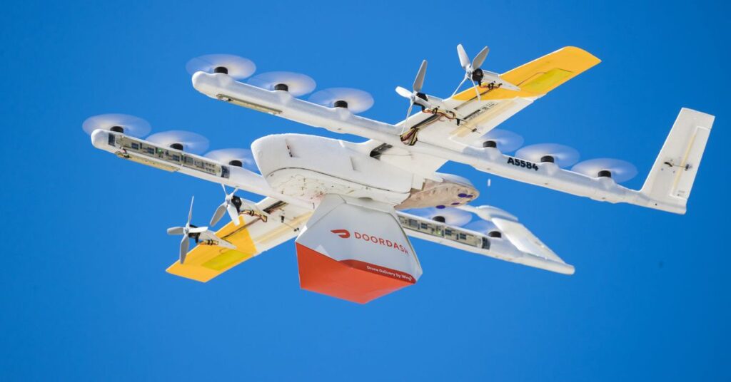 Alphabet’s Wing to Deliver DoorDash via Drones in the Dallas-Fort Worth Area